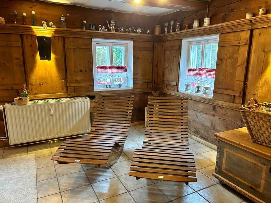 Maisonette-Fewo Fritz Mit Infrarotsauna Гросшунау Екстериор снимка